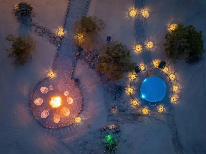 Aerial View of the Property