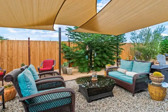 Private Outdoor Seating Area