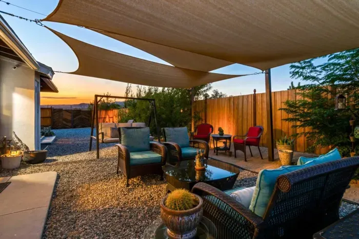 Private Outdoor Seating Area