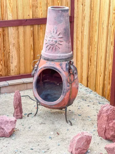 Outdoor Fire Pit Area