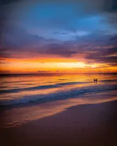 St. Pete Beach sunset — just 2.4 miles from this St. Petersburg, FL vacation rental. Rated one of Florida's best Gulf Coast beaches.