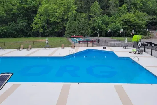 Main pool area