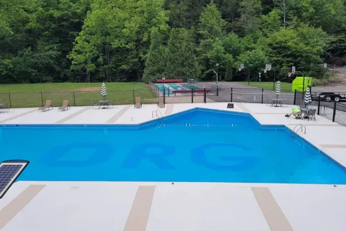 Main pool area