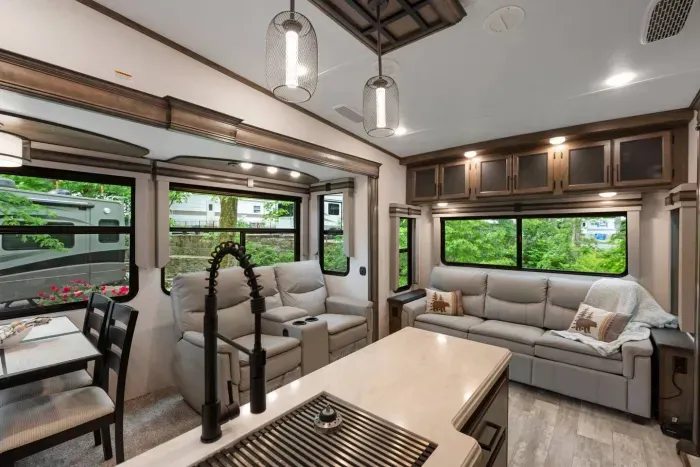 Living room area