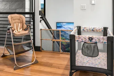 High chair, crib, and baby gate available for guests traveling with little ones.