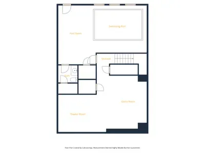 Indoor pool, game room, and theater—your private entertainment hub