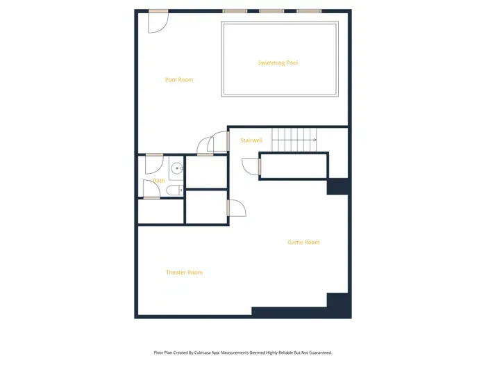 Indoor pool, game room, and theater—your private entertainment hub