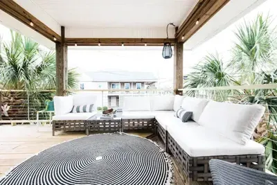 Front porch lounging all seasons