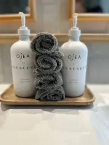 Anticipate lux linens and bath products during your stay
