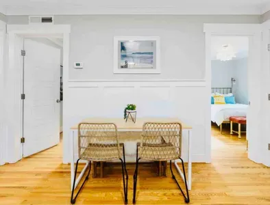 Dining area with Bench seating