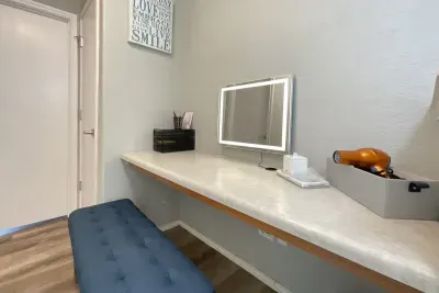 Makeup or working station, up to you how you want to use it