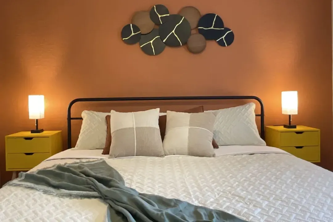 Master Bedroom, available crib if needed