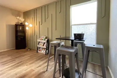 Gameroom with boardgames