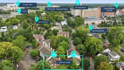 Tree-lined townhome stay near UK, Kroger Field, hospital, and local attractions