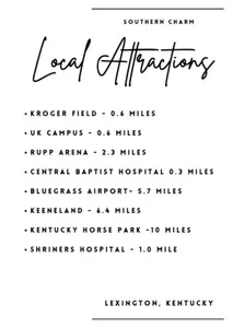 Distance to some of the favorites