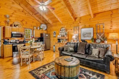 Cook dinner together, linger over dessert, and enjoy a cozy night in