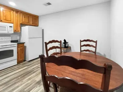 Wind down over dinner, take your time, and enjoy an unhurried evening in.