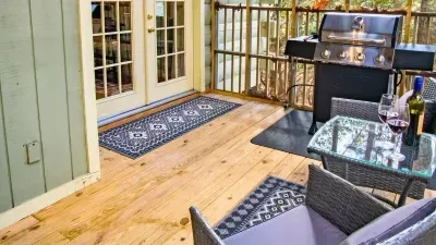 Fire up the grill and eat al fresco with the woods as your backdrop — easy cookouts, no crowds, just you and the smell of dinner on the deck.