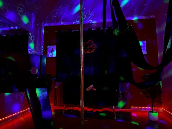 A private entertainment space — change the lighting, set the vibe, make it yours.