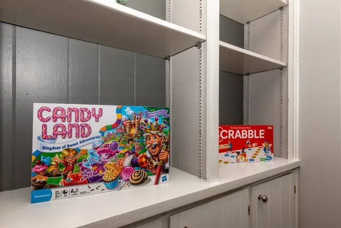 Enjoy an assortment of board games.