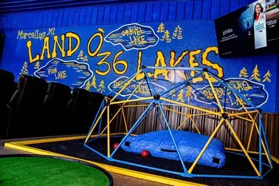 Marcellus, MI - Golf Sim/5-Hole Mini Golf/B-Ball Court/Theater/Jungle Gym/Hot Tub/Firepit/Basement Saloon