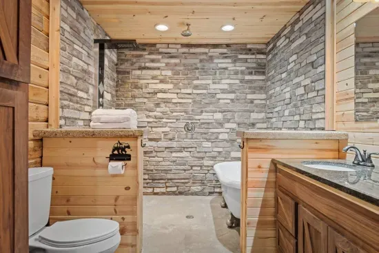 Luxurious bathrooms
