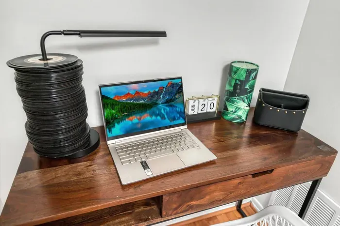 A private area for getting some work done (laptop not included). 