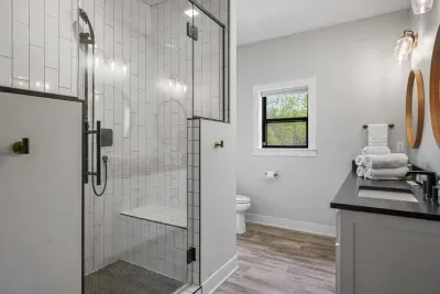 Luxurious bathrooms