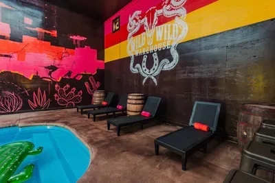 Lacona, IA - Wild Warehouse in the Cornfields with a Party Pool Oasis, Full-Court Sports Complex, Mini Golf Adventure Park, Karaoke Sports Bar & More! - image 60 of 120