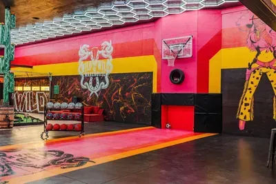 Lacona, IA - Wild Warehouse in the Cornfields with a Party Pool Oasis, Full-Court Sports Complex, Mini Golf Adventure Park, Karaoke Sports Bar & More! - image 73 of 120