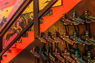 Lacona, IA - Wild Warehouse in the Cornfields with a Party Pool Oasis, Full-Court Sports Complex, Mini Golf Adventure Park, Karaoke Sports Bar & More! - image 20 of 120