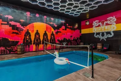 Lacona, IA - Wild Warehouse in the Cornfields with a Party Pool Oasis, Full-Court Sports Complex, Mini Golf Adventure Park, Karaoke Sports Bar & More! - image 63 of 120