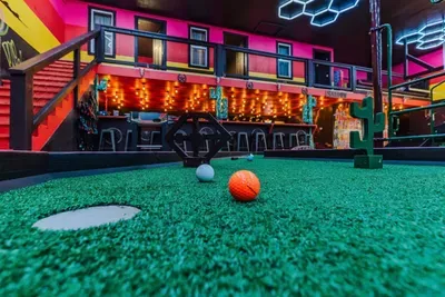 Lacona, IA - Wild Warehouse in the Cornfields with a Party Pool Oasis, Full-Court Sports Complex, Mini Golf Adventure Park, Karaoke Sports Bar & More! - image 98 of 120