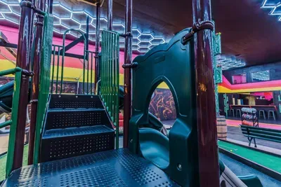 Lacona, IA - Wild Warehouse in the Cornfields with a Party Pool Oasis, Full-Court Sports Complex, Mini Golf Adventure Park, Karaoke Sports Bar & More! - image 96 of 120