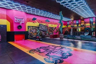 Lacona, IA - Wild Warehouse in the Cornfields with a Party Pool Oasis, Full-Court Sports Complex, Mini Golf Adventure Park, Karaoke Sports Bar & More! - image 74 of 120