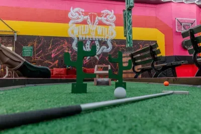 Lacona, IA - Wild Warehouse in the Cornfields with a Party Pool Oasis, Full-Court Sports Complex, Mini Golf Adventure Park, Karaoke Sports Bar & More! - image 12 of 120