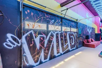Lacona, IA - Wild Warehouse in the Cornfields with a Party Pool Oasis, Full-Court Sports Complex, Mini Golf Adventure Park, Karaoke Sports Bar & More! - image 103 of 120