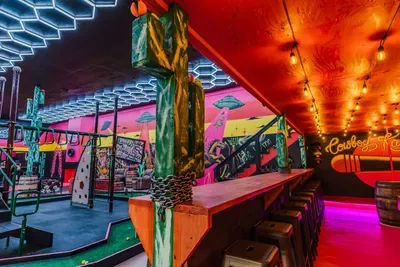 Lacona, IA - Wild Warehouse in the Cornfields with a Party Pool Oasis, Full-Court Sports Complex, Mini Golf Adventure Park, Karaoke Sports Bar & More! - image 79 of 120