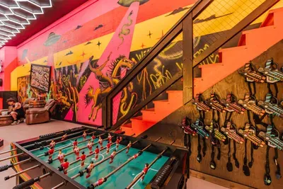 Lacona, IA - Wild Warehouse in the Cornfields with a Party Pool Oasis, Full-Court Sports Complex, Mini Golf Adventure Park, Karaoke Sports Bar & More! - image 99 of 120