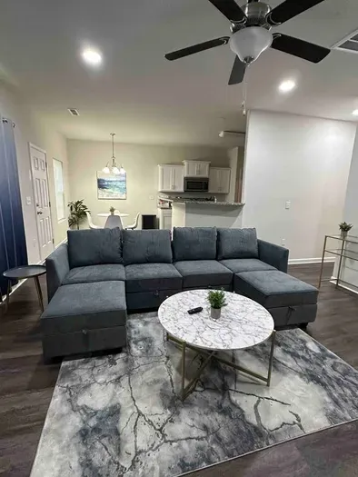 New updated couch for more seating!!