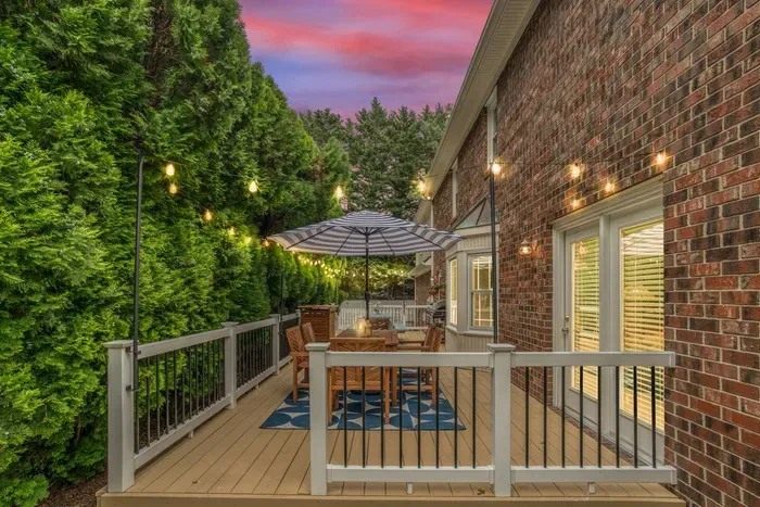 Unwind in this relaxing outdoor patio setup