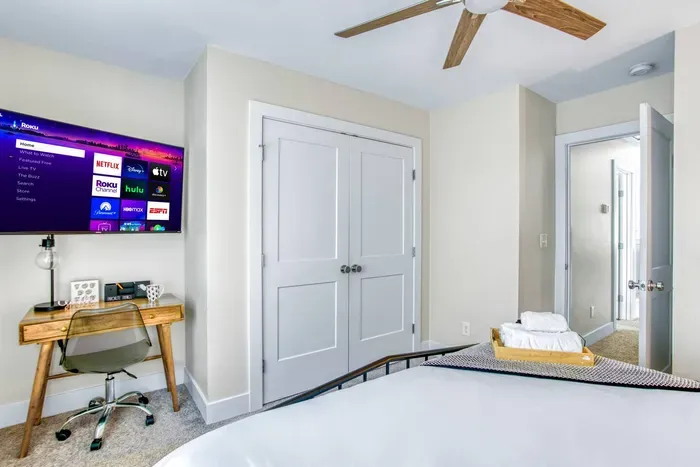 Featuring a generous double-door closet that provides plenty of storage space for your belongings