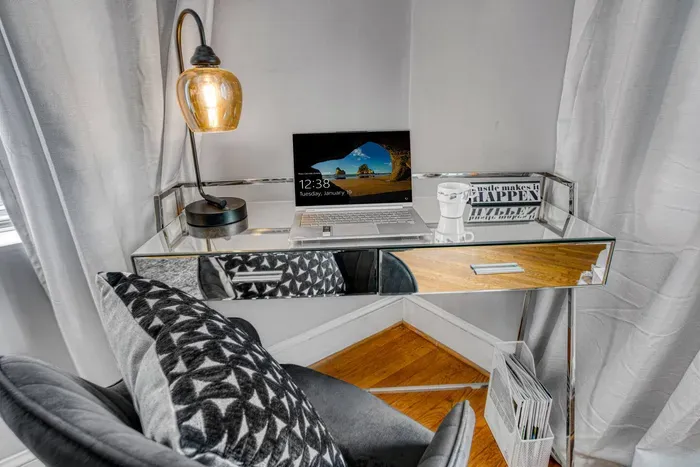 Dedicated workspace. 