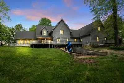 The house was originally built with handicap accessibility in mind. There is a ramp in the garage that leads directly to the main floor. The 1st floor bedroom includes an en-suite bathroom. Additionally, the basement is a walk-in level with no steps.