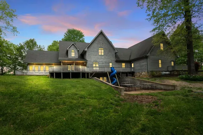 The house was originally built with handicap accessibility in mind. There is a ramp in the garage that leads directly to the main floor. The 1st floor bedroom includes an en-suite bathroom. Additionally, the basement is a walk-in level with no steps.