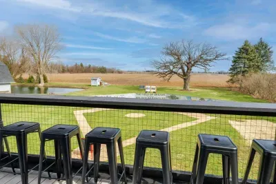 Bristol, IL - Barn with a Wiffleball Stadium, Wine Cellar +more! - image 48 of 72