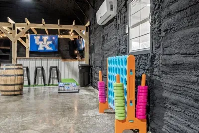 Giant Connect Four and Cornhole
