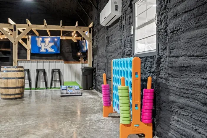 Giant Connect Four and Cornhole
