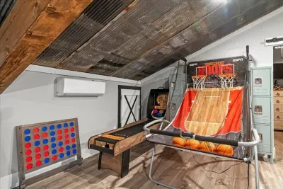 Arcade in the barn loft