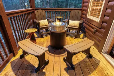 Gas Firepit with optional heater